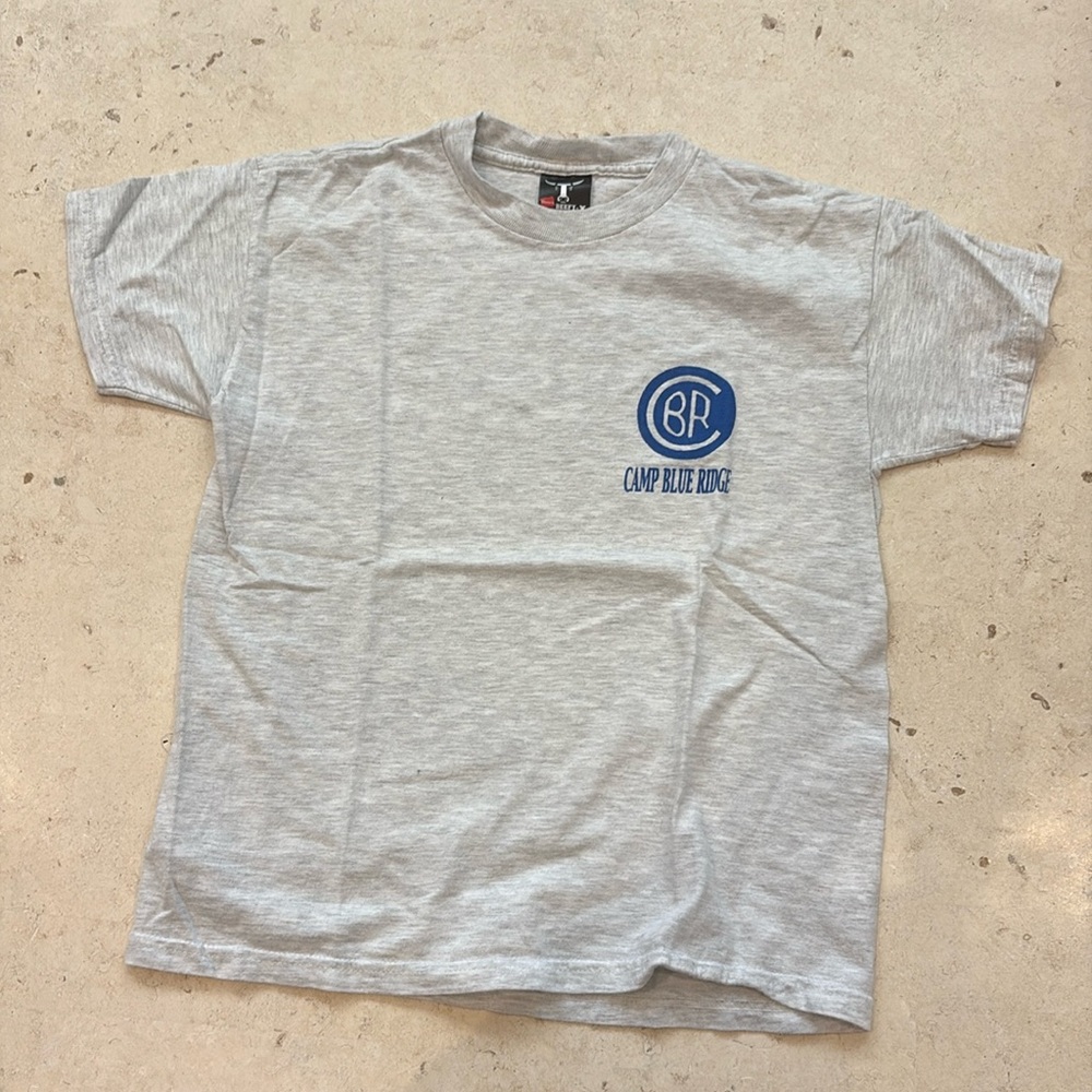 CAMP BLUE RIDGE Classic Traditional Tee Shirts, Size M Children’s  (10-12)